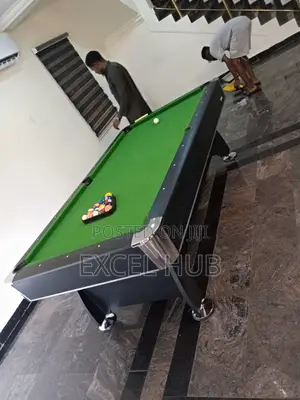 8ft Snooker With Sliver Linen RHO
