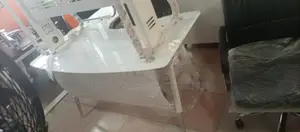 Executive Glass Office Tables With Extension and Drawers