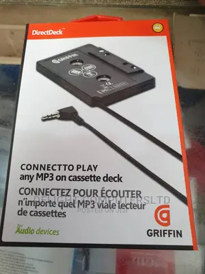 Car Cassette Adapter for iPhones, iPad, iPod O