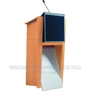 Professional Foldable Wireless Column Lectern