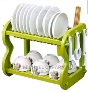 2 Steps Plastic Dish/Plate Rack