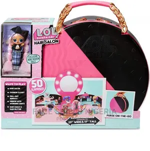 L.O.L. Surprise! Hair Salon Playset With 50 Surprises and Ex