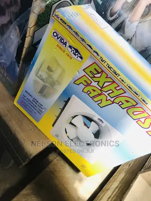 Extractor PVC Kitchen Bathroom Toilet Wall Fan- 12inches