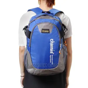 School Travel Backpack Bag Waterproof - Blue