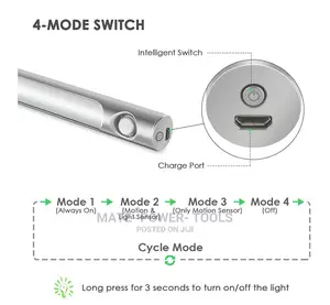 Motion Sensor Rechargeable Lights