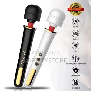 Rechargeable 10 Modes Huge Magic Wand Vibrator
