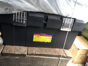 20inches Empty Plastic Tool Box