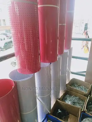 White And Pink Peg Board Available