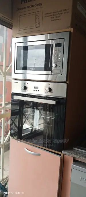 Electric Oven and Microwave Set