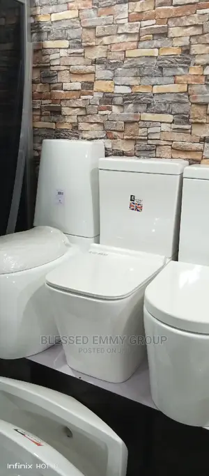 Bigger Size Square Shape Wc and the Wash Hand Basin