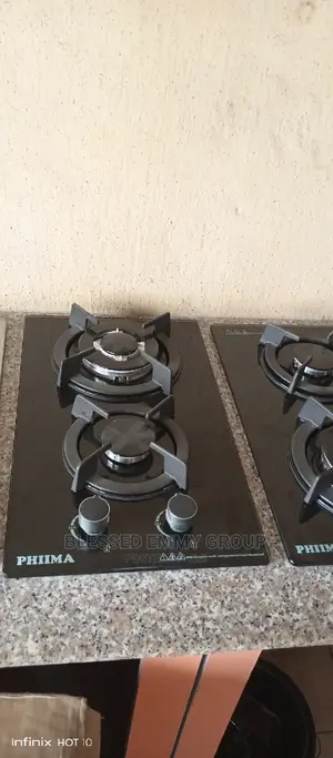 2 Burner Glass Top