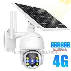 IP Camera 1080P 4G Sim Card Solar PTZ Speed Dome Camera Secu