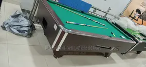 British Marble Coin Standerd Snooker Board With Sticks