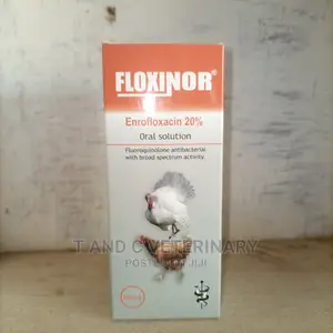 Floxinor Enrofloxacin Oral Solution For Poultry 100ml