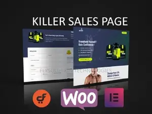 I'll Design a Unique Sales/Landing Funnel Page for You