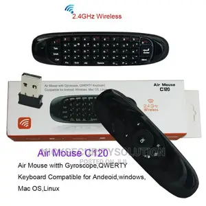 Mini C120 2.4G Wireless 6-Axis Gyroscope Air Mouse Remote Co