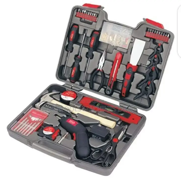 Tools Box Kit Set With Drill