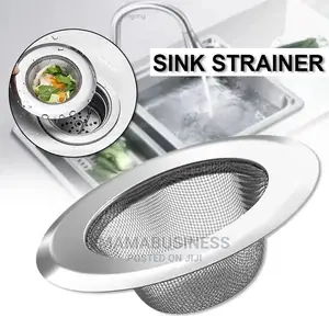 1pc Kitchen Stainless Steel Sink Strainer