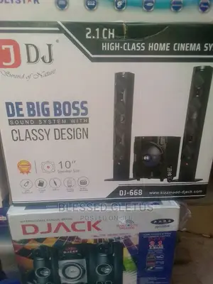 Djack Heavy Woofer Bluetooth Home Theater System DJ-668