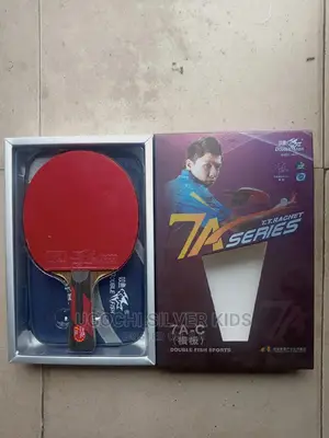 Original Double Fish Table Tennis Bat With Bag Is Available