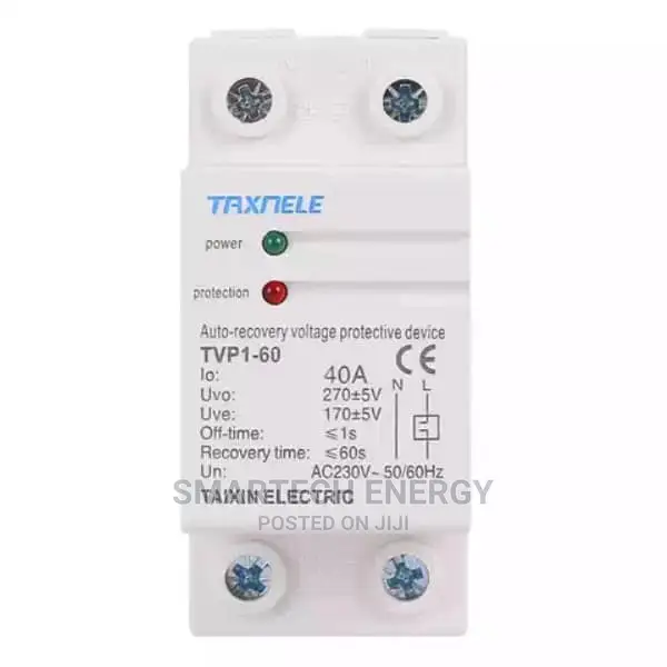 Single Phase Digital Adjustable Voltage Protector 63 Amps