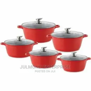 Sq Professional Nessa Granum Die-Cast Aluminium Stockpot Set