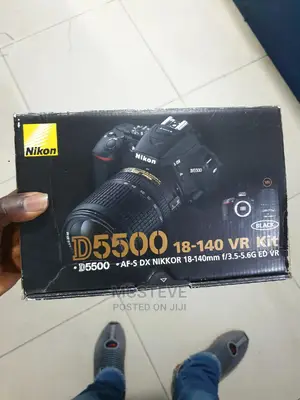 Nikon D5500 Dx-Format DSLR Camera With 18 - 140mm Lens