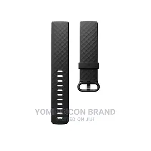 Fitbit Charge 4, 3 Replacement Black - Black.