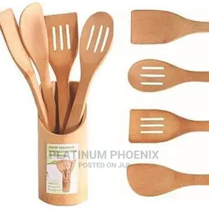 Wooden Set of Spoons
