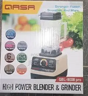 Qasa Commercial Blender QBL-8008 Pro Heavy Duty