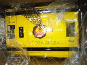 Elepaq Sv7800 5kva Automatic Gen With Tyre, Key and Handle