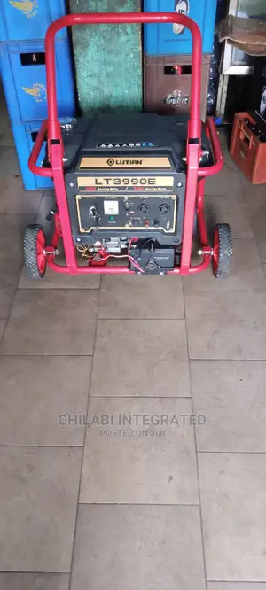 3 Months Old Very New 4KVA LUTIAN LT3990E Copper Generator