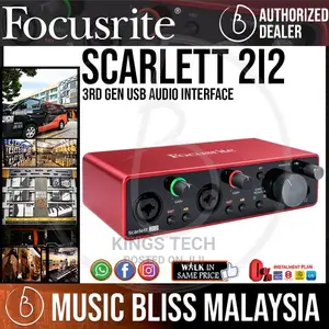 Scarlet Focusrite 2i2 3rd Generation Soundcard