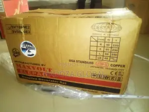 Elepaq SV7800E2 Generator (5kva) WITH Key, Tyres and Handl
