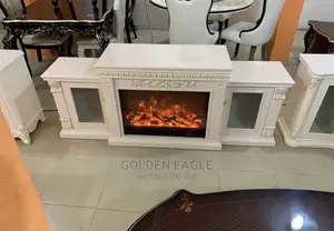 Tv Stand With Fireplate