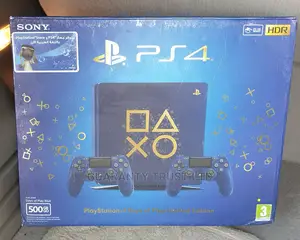 Playstation 4 Slim Days of Play + Follow Up Pads