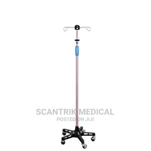 Adjustable Hospital Medical IV Drip Stand for Infusion
