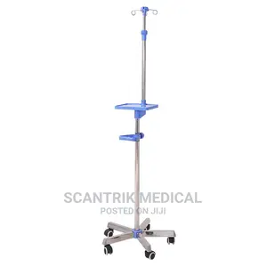 Hospital Medical IV Drip Stand for Infusion