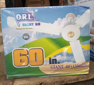 OX 60" Giant Ceiling Fan White