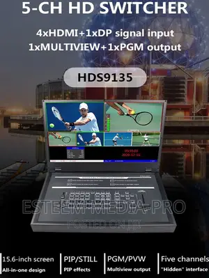 Devicewell Hds9135 Video Switcher -5 Video Signals