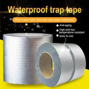 5cm Aluminum Foil Butyl Rubber Tape High Temperature Resist