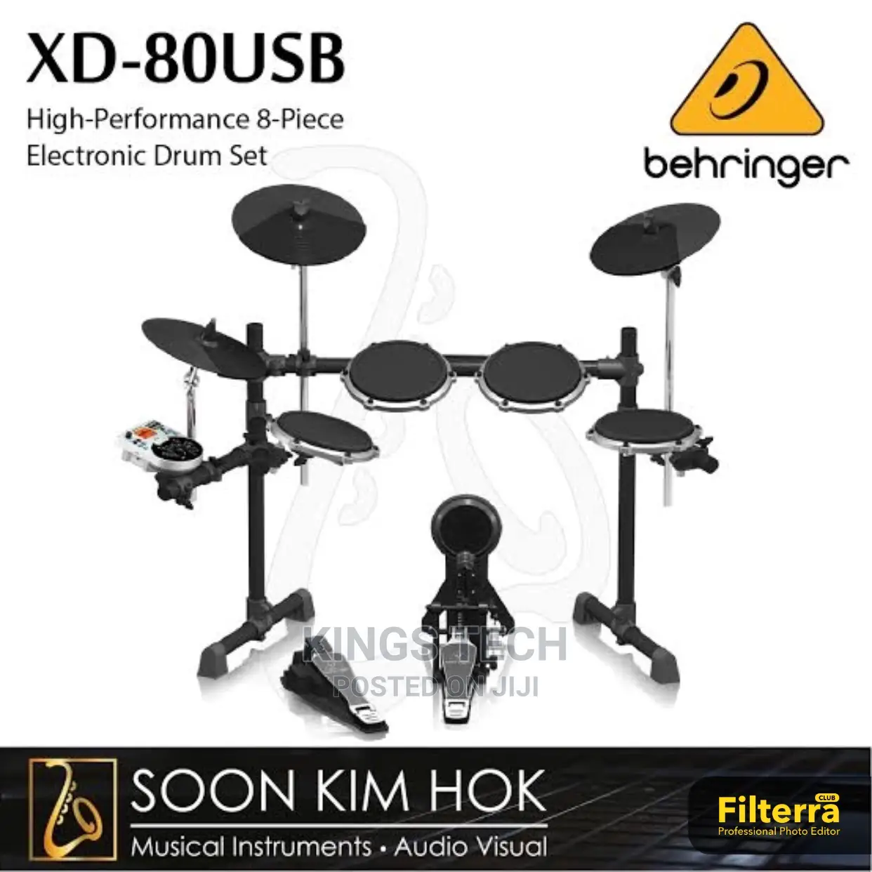 Behringer Xd-80usb Drumset