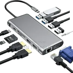 Ubs C Type C 3.0 12 in 1 Docking Station