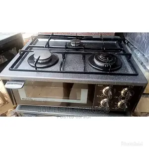 Used 3- Gas Burner With Oven N Grill