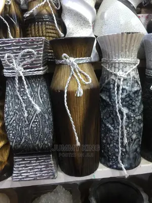 Table Wooden Vase Carnation
