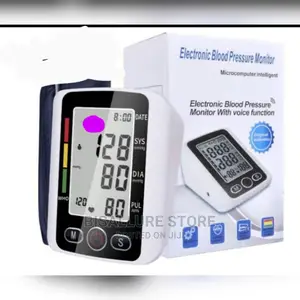 Electronic Blood Pressure Monitor With Light