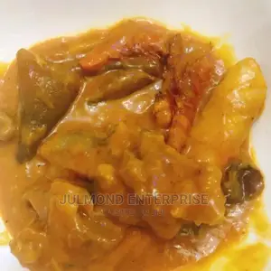 Banga/ Ogwo Soup With Starch/Ukodo