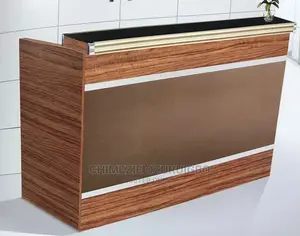 1.6 Meters Brown Office Reception Table