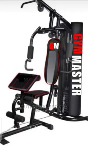 One Station Gym With Punching Bag