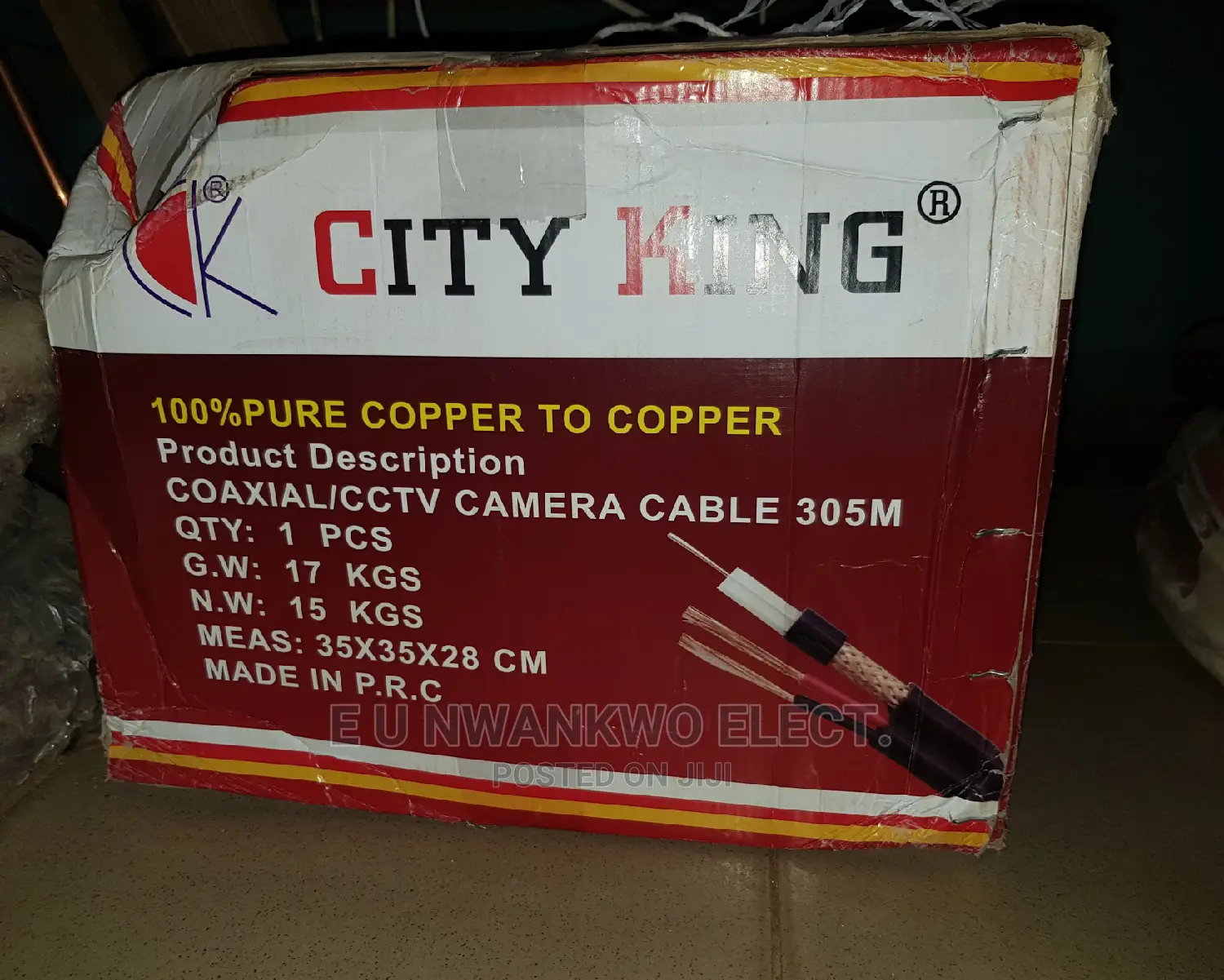 Copper CCTV Cable